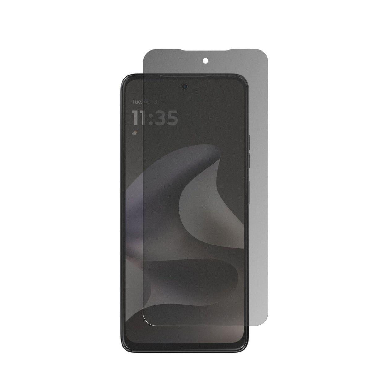 Full Cover Privacy Blickschutzfolie für Motorola M (2)