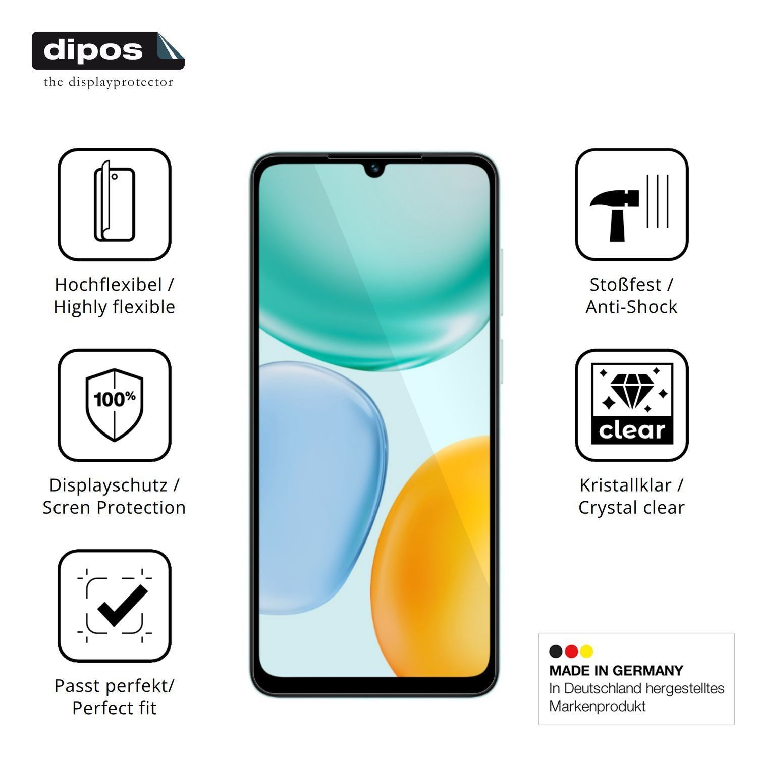 2x 3D Full Cover Schutzfolie für Honor Play 70C (7)