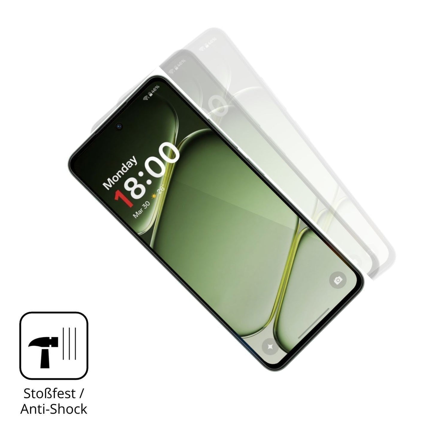 2x 3D Full Cover Schutzfolie für OnePlus Nord CE6  (4)