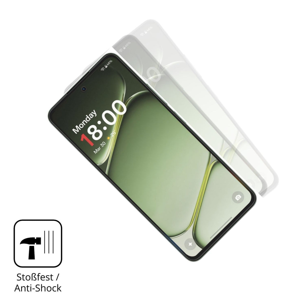 2x Full Cover Schutzfolie matt für OnePlus Nord CE (4)