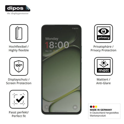Full Cover Privacy Blickschutzfolie für OnePlus No (5)
