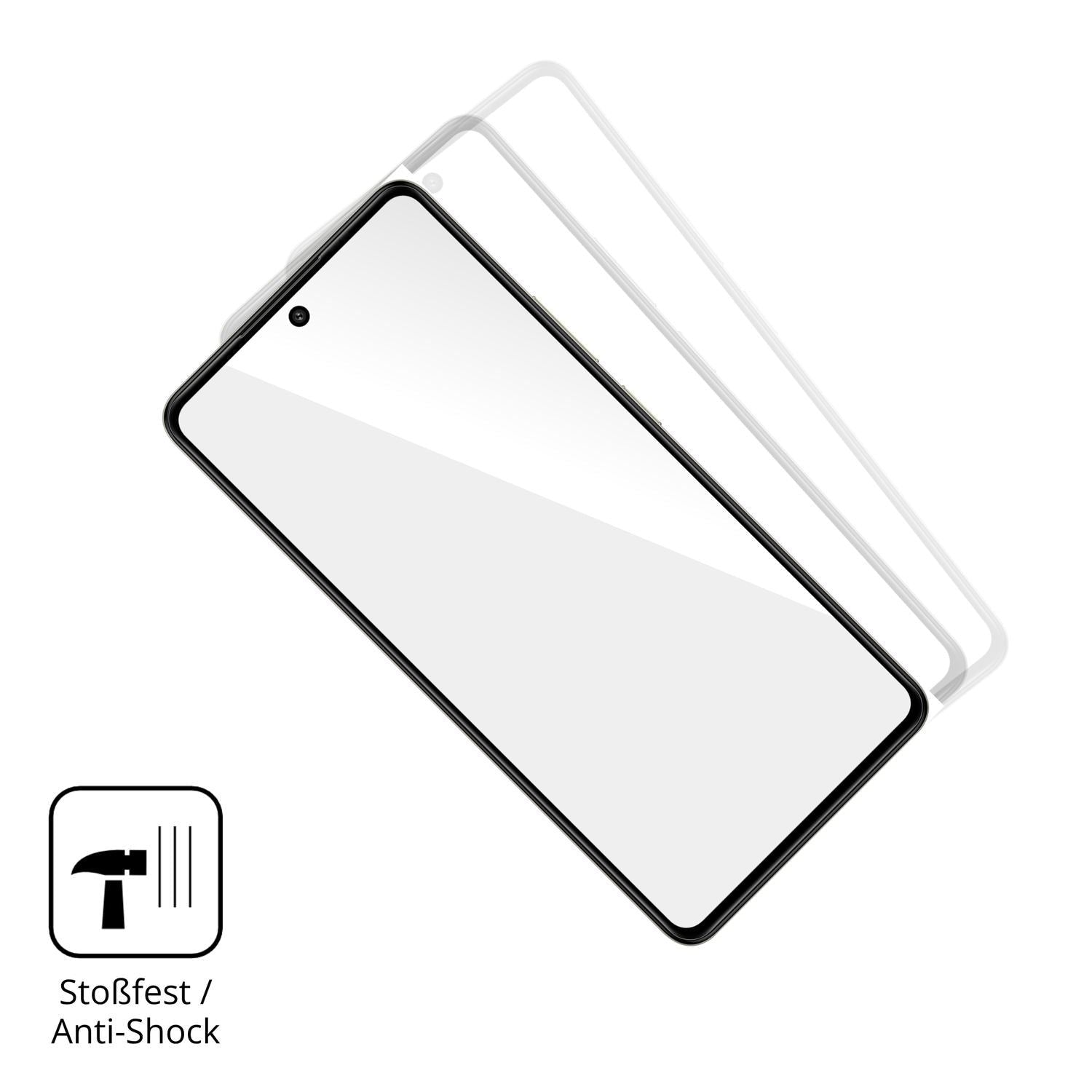 2x 3D Full Cover Schutzfolie für General Mobile GM (4)