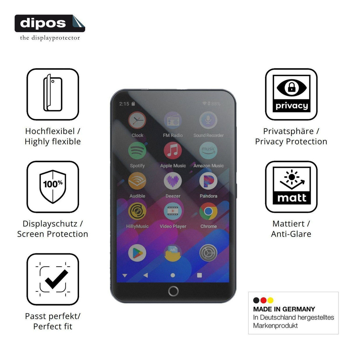 Full Cover Privacy Blickschutzfolie für MECHEN H10 (5)