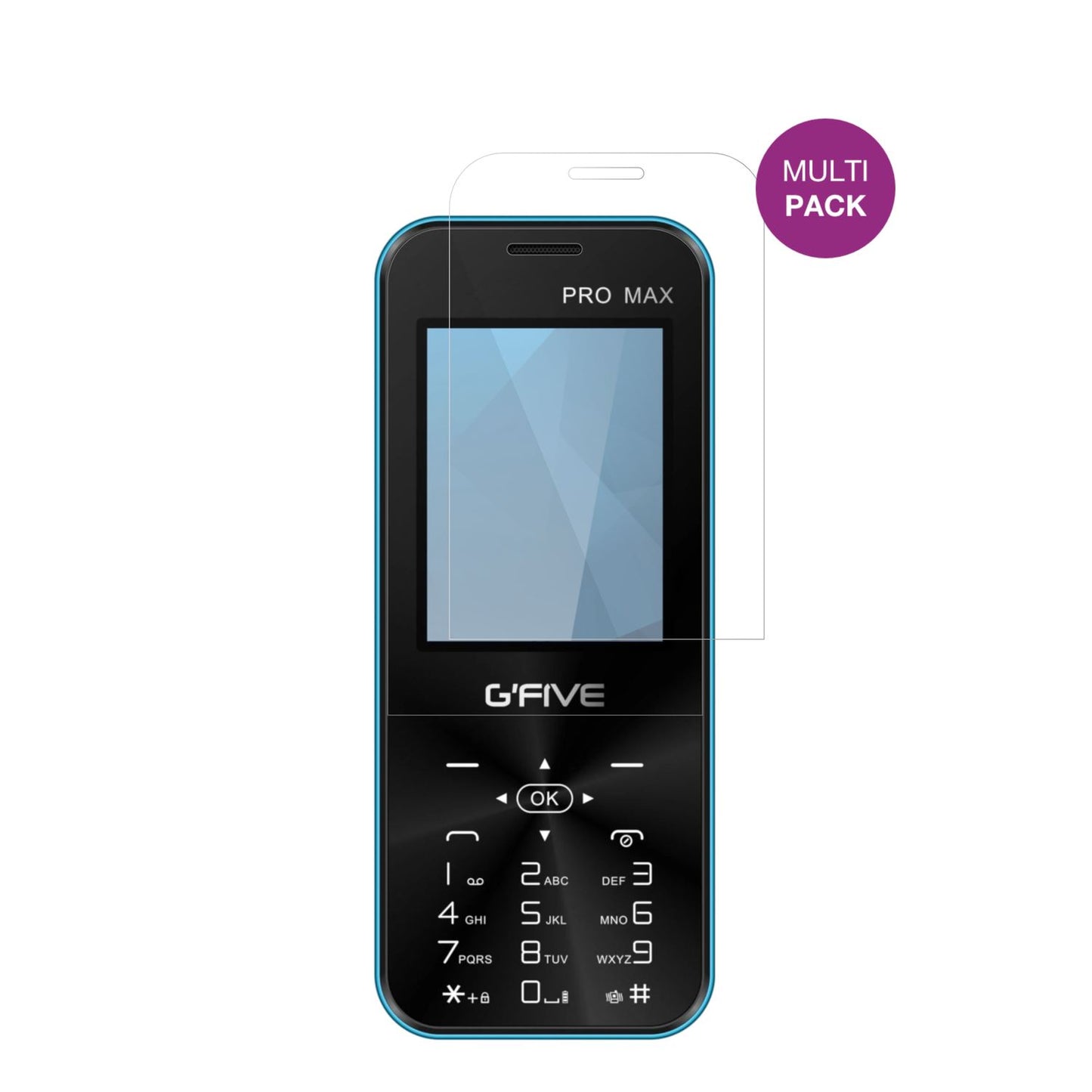 4x Schutzfolie klar für GFive Pro Max Display-Schu (2)
