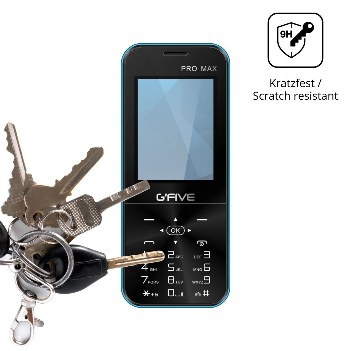 2x 9H Schutzfolie für GFive Pro Max Panzerfolie (3)