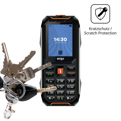 4x Schutzfolie klar für Ergo E182 Display-Schutzfo (4)