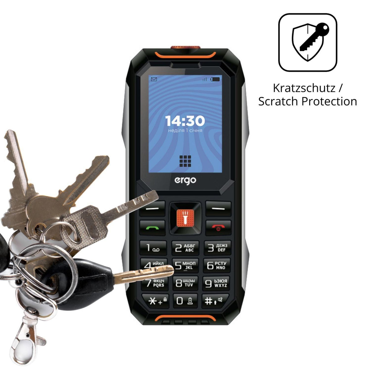 4x Schutzfolie matt für Ergo E182 Display-Schutzfo (4)