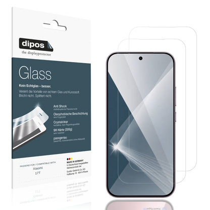 2x 9H Schutzfolie für Xiaomi 17T Panzerfolie (1)