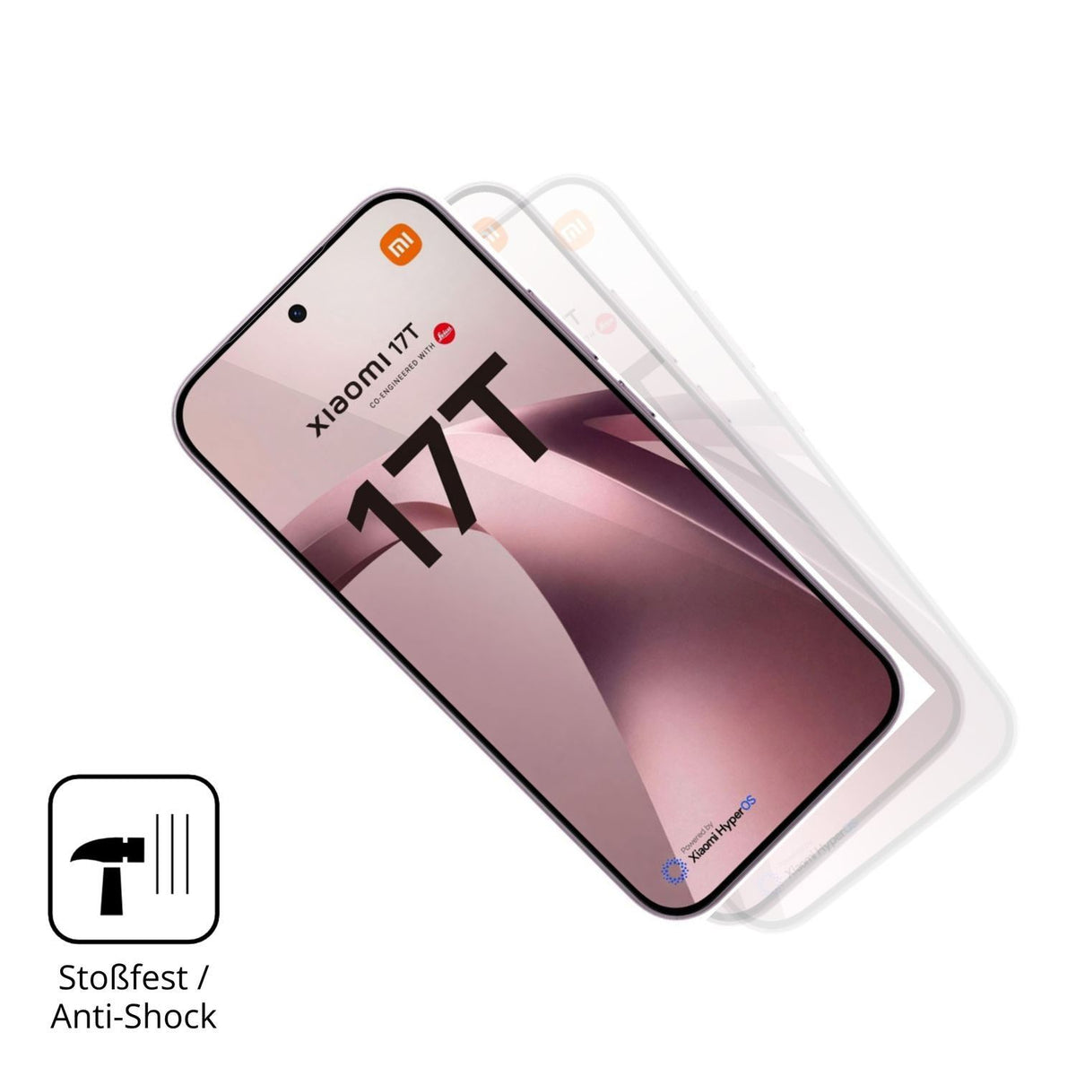 2x 9H Schutzfolie für Xiaomi 17T Panzerfolie (4)