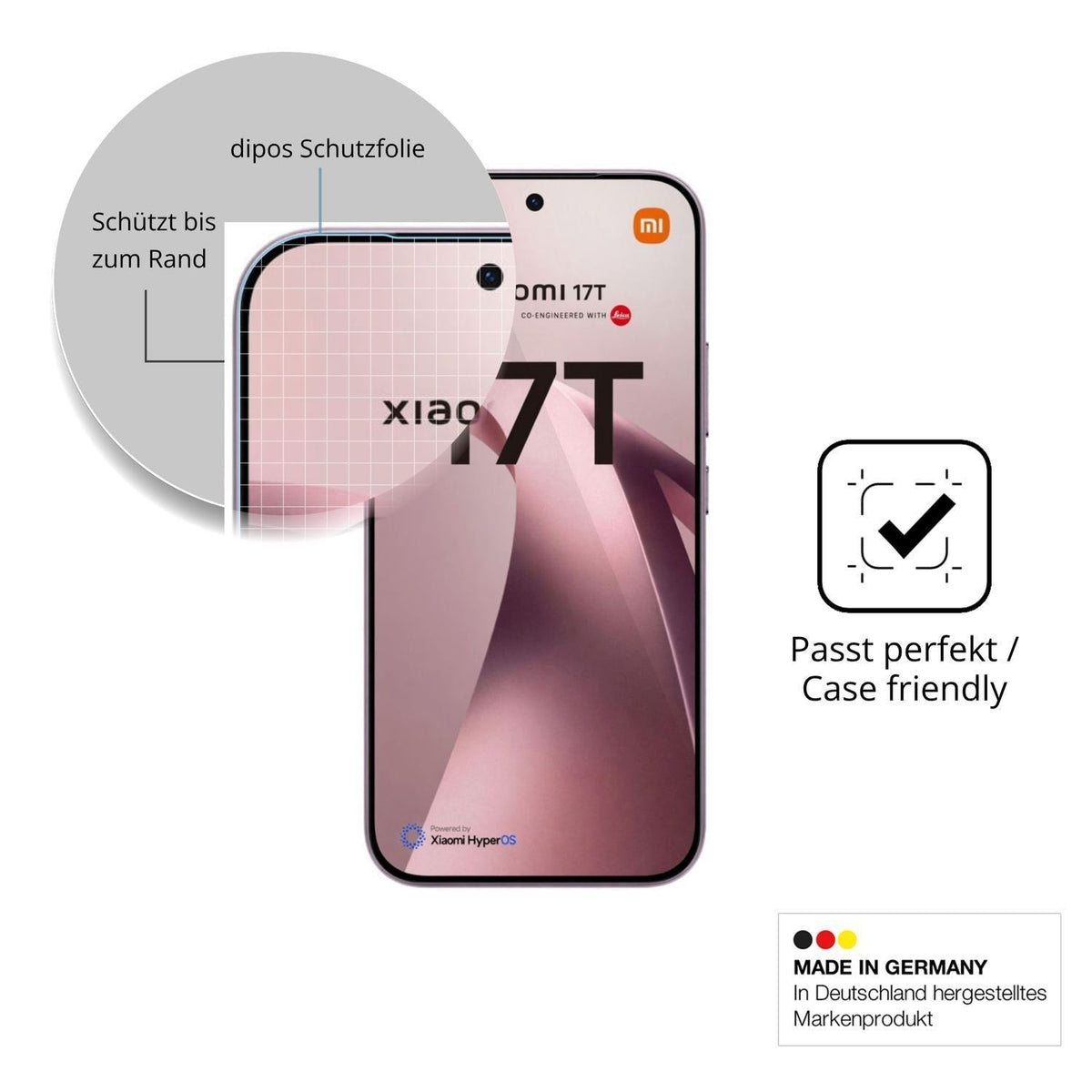 2x 9H Schutzfolie für Xiaomi 17T Panzerfolie (6)