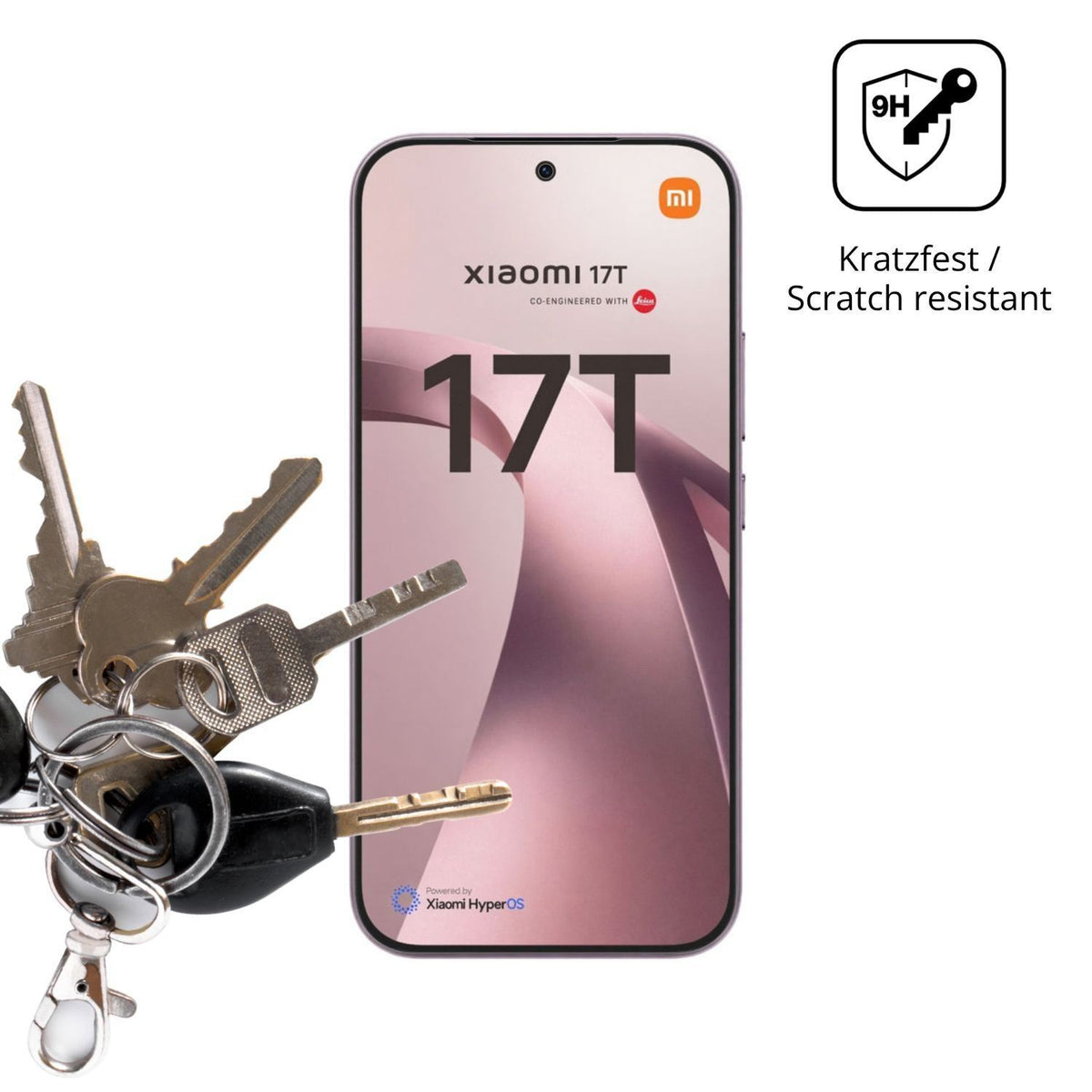2x 9H Schutzfolie matt für Xiaomi 17T Panzerfolie (3)