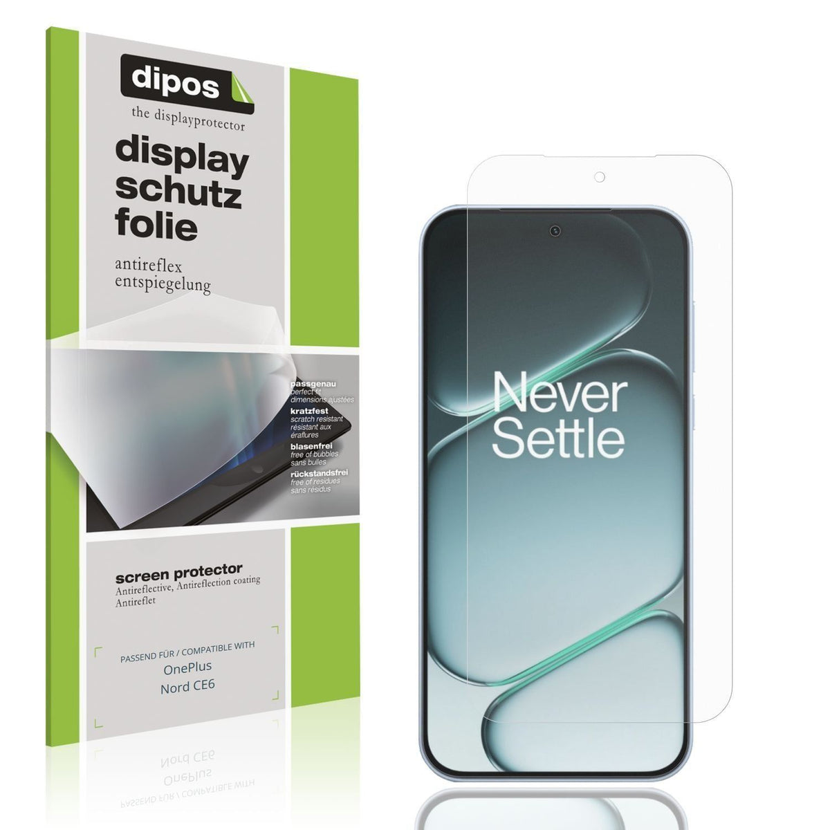 4x Schutzfolie matt für OnePlus Nord CE6 Display-S (1)
