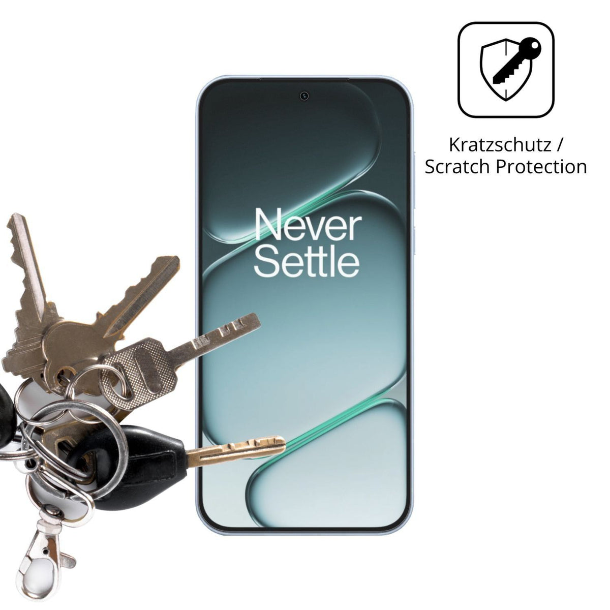 4x Schutzfolie matt für OnePlus Nord CE6 Display-S (4)