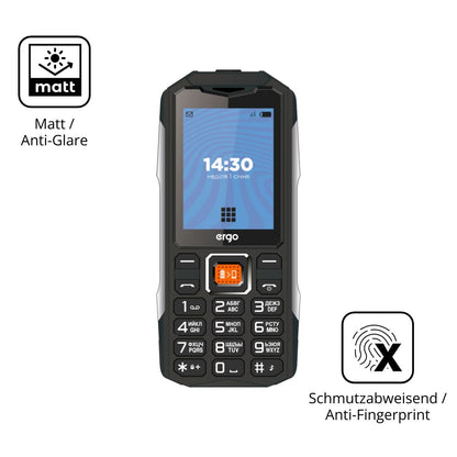 4x Schutzfolie matt für Ergo E242 Display-Schutzfo (5)