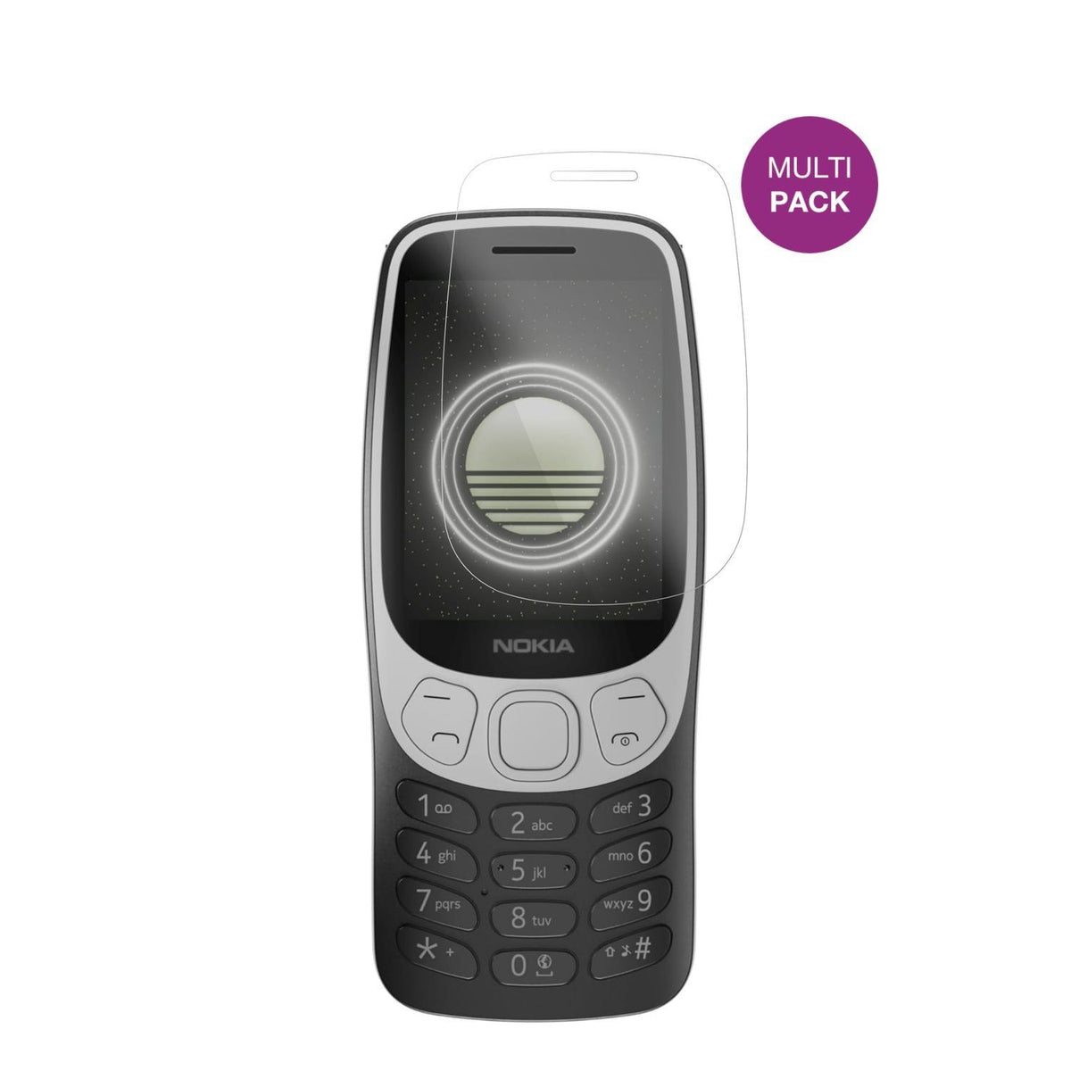 4x Schutzfolie klar für Nokia 3210 4G Display-Schu (2)
