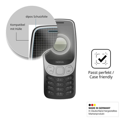 4x Schutzfolie matt für Nokia 3210 4G Display-Schu (6)