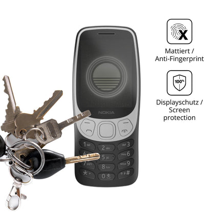 Blickschutzfolie für Nokia 3210 4G matt Schutzfoli (3)