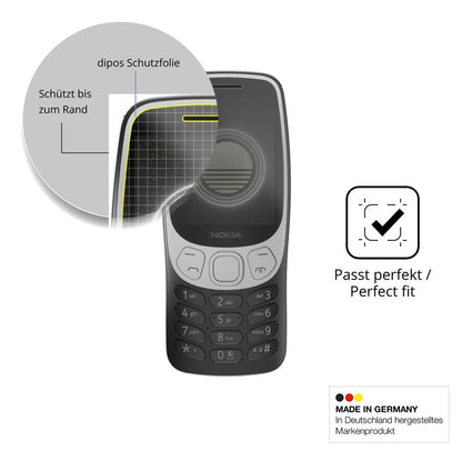 Blickschutzfolie für Nokia 3210 4G matt Schutzfoli (4)