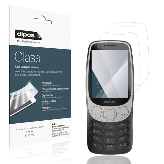 2x 9H Schutzfolie für Nokia 3210 4G Panzerfolie (1)