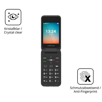 2x 9H Schutzfolie für MP myPhone Flip LTE Panzerfo (5)