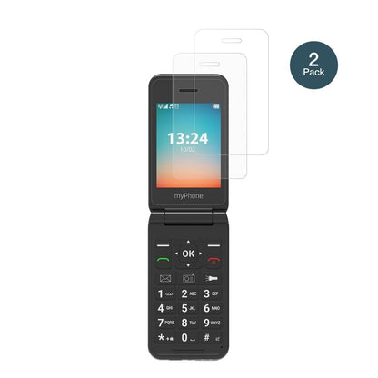 2x 9H Schutzfolie matt für MP myPhone Flip LTE Pan (2)