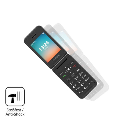 2x 9H Schutzfolie matt für MP myPhone Flip LTE Pan (4)