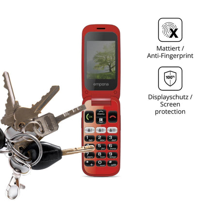 Blickschutzfolie für Emporia One matt Schutzfolie  (3)