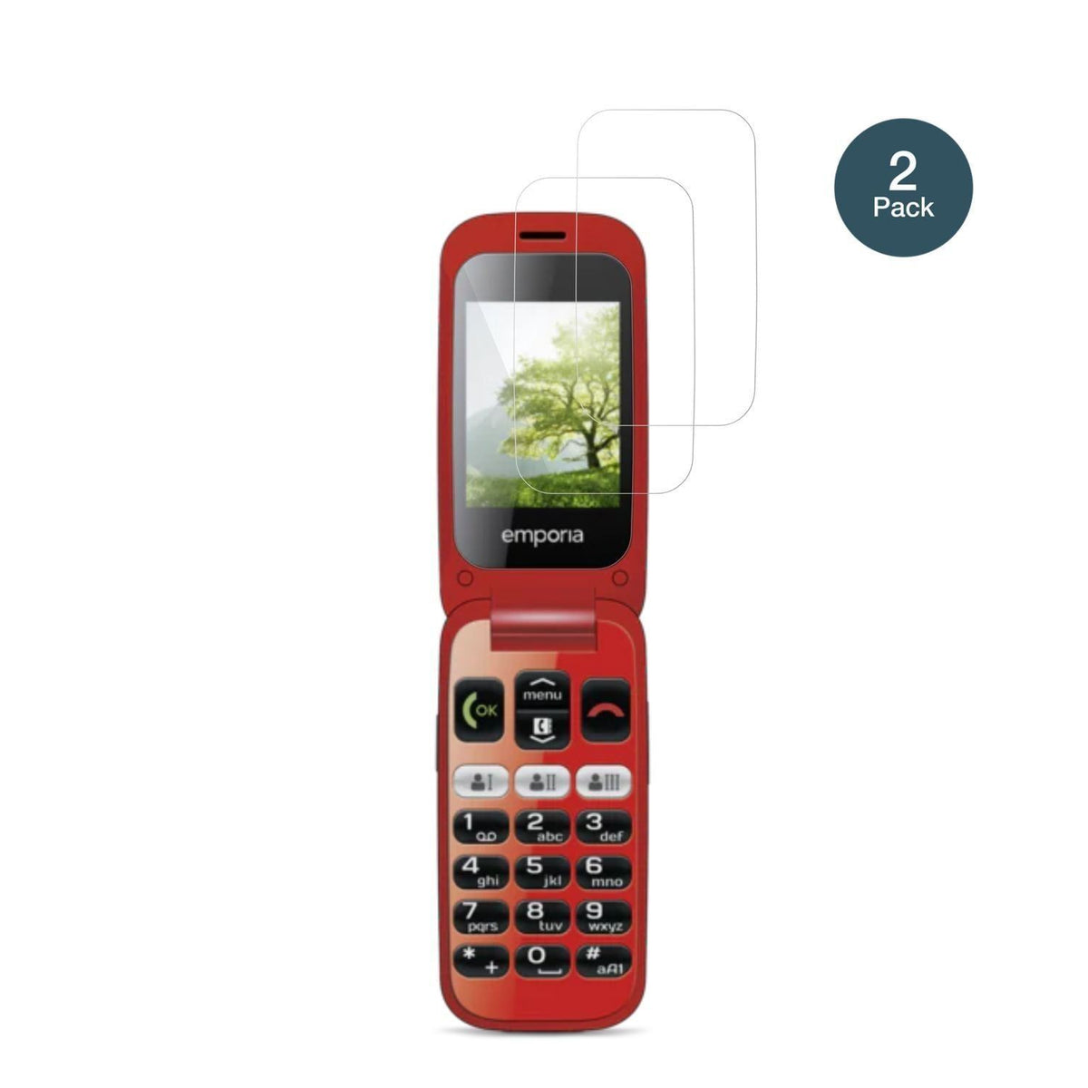 2x 9H Schutzfolie für Emporia One Panzerfolie (2)