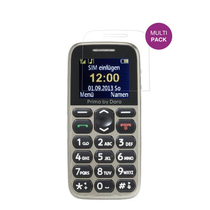 4x Schutzfolie klar für Doro Primo 215 Display-Sch (2)