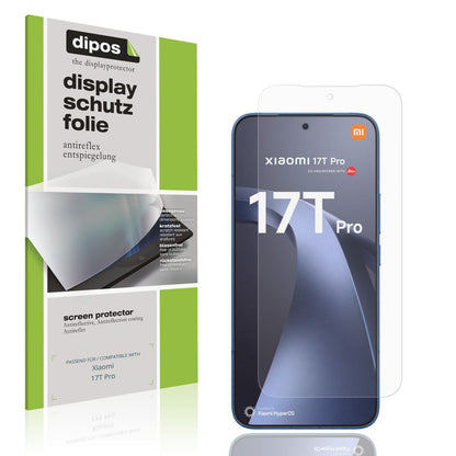 4x Schutzfolie matt für Xiaomi 17T Pro Display-Sch (1)
