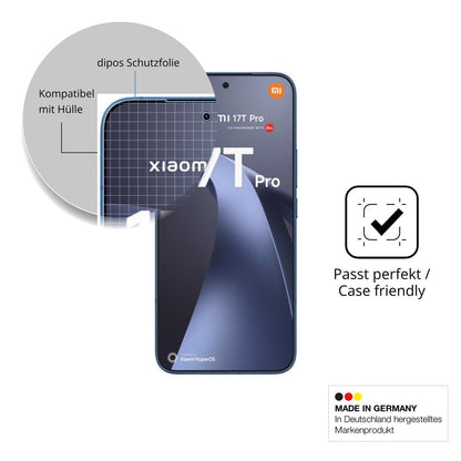 4x Schutzfolie matt für Xiaomi 17T Pro Display-Sch (6)