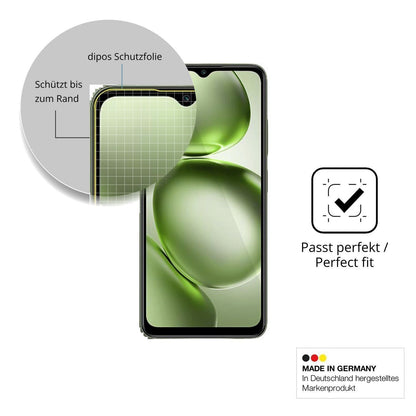 2x 3D Full Cover Schutzfolie für Itel Zeno 100 (6)