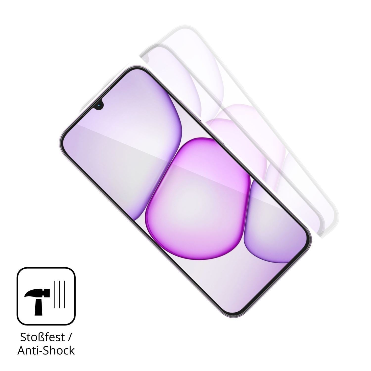 2x 3D Full Cover Schutzfolie für Realme C100i (4)