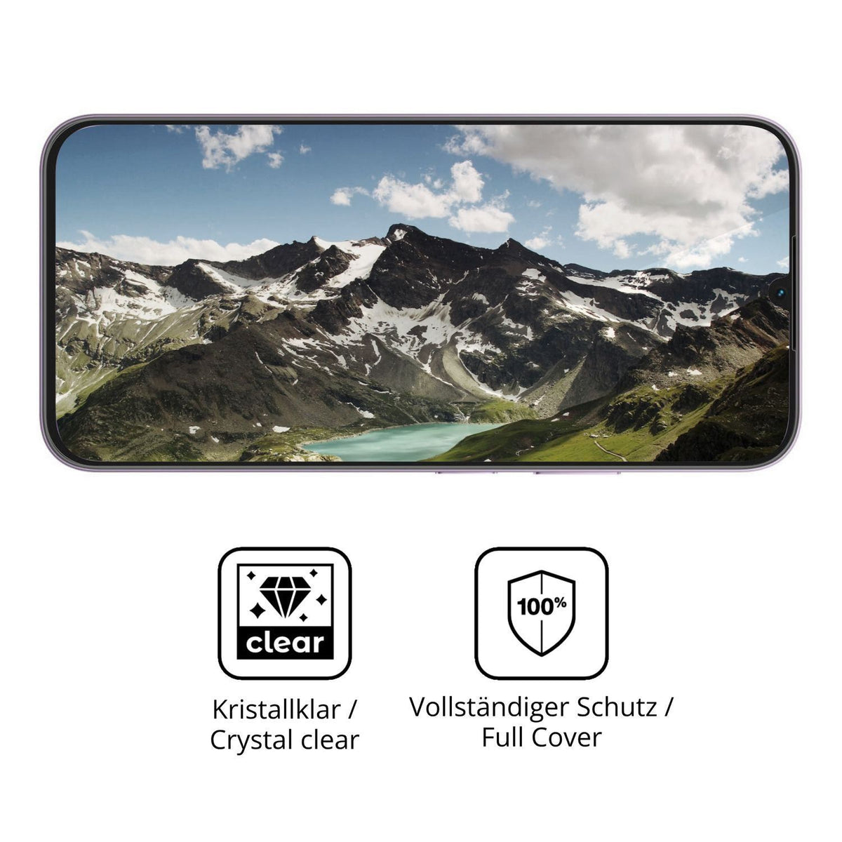 2x 3D Full Cover Schutzfolie für Realme C100i (5)