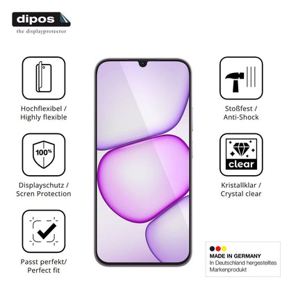 2x 3D Full Cover Schutzfolie für Realme C100i (7)