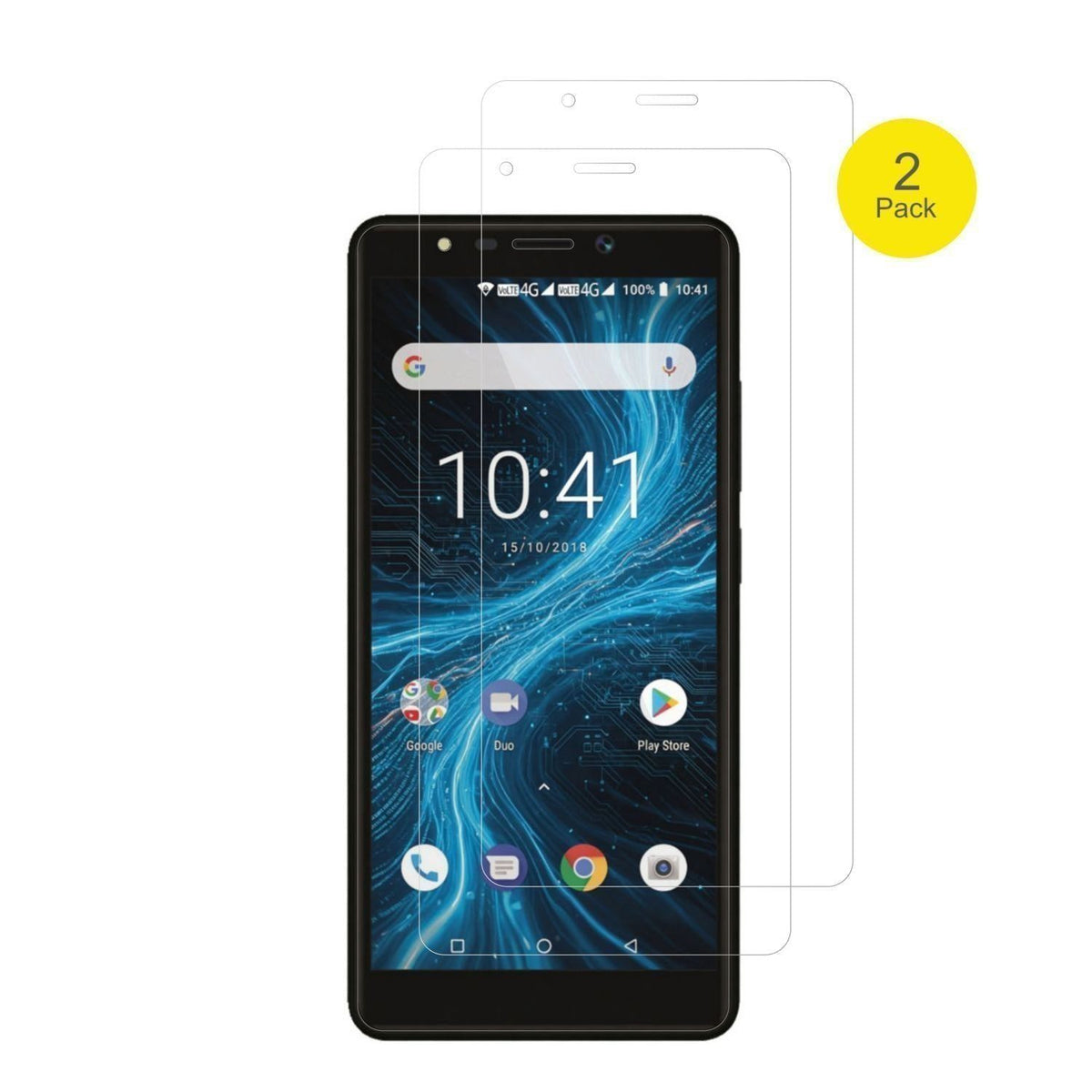2x 3D Full Cover Schutzfolie für Myria L550 (2)