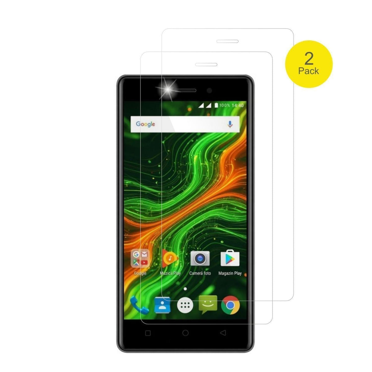 2x 3D Full Cover Schutzfolie für Myria Wide 4G (2)