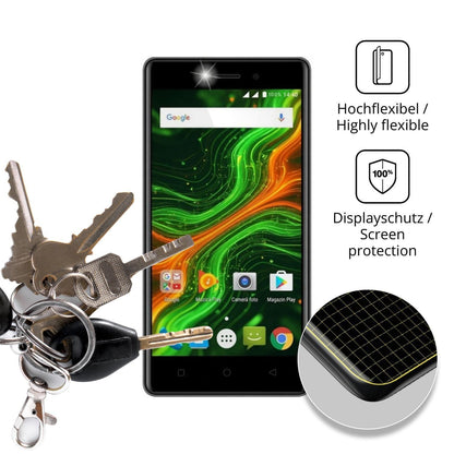 2x 3D Full Cover Schutzfolie für Myria Wide 4G (3)