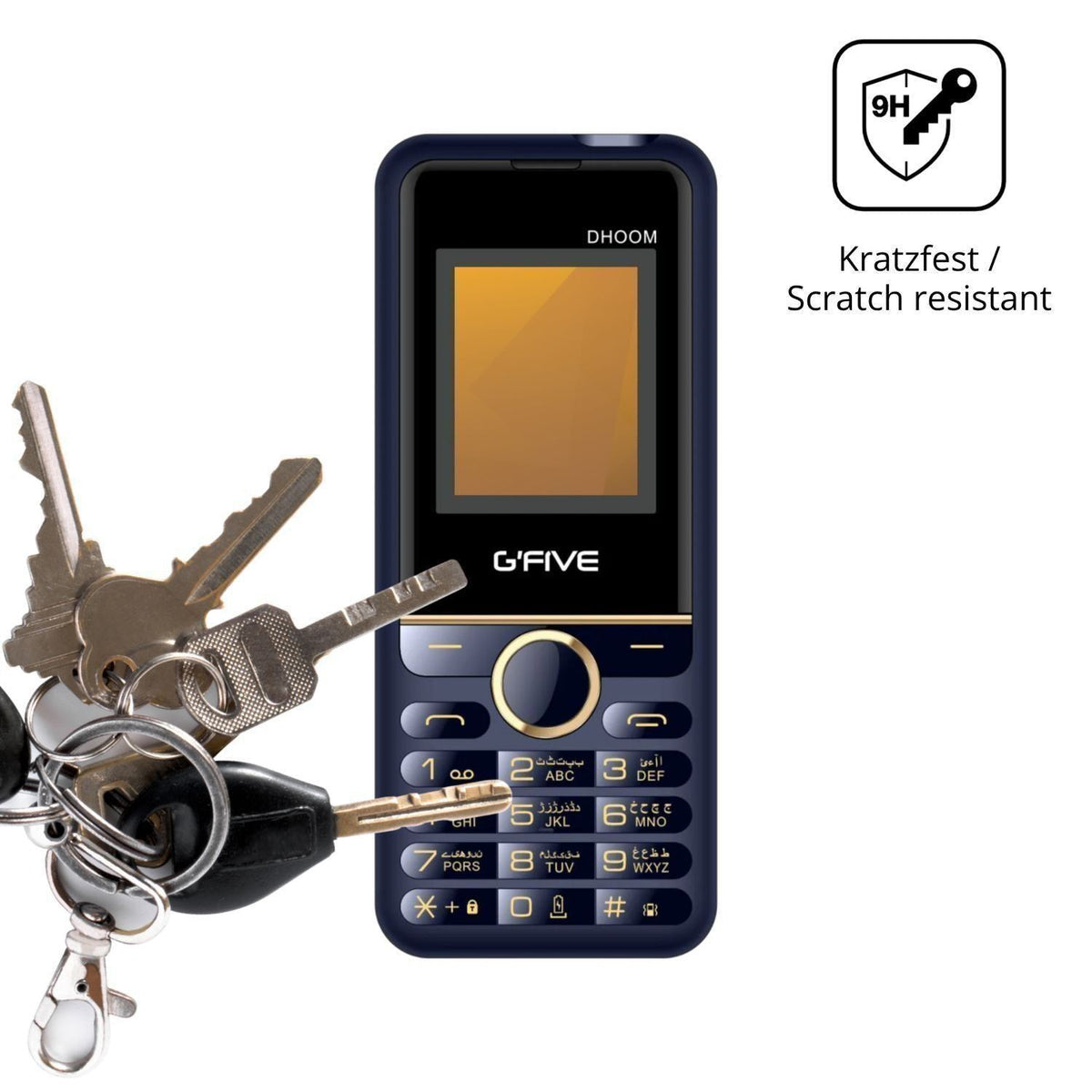 2x 9H Schutzfolie matt für GFive Dhoom Panzerfolie (3)