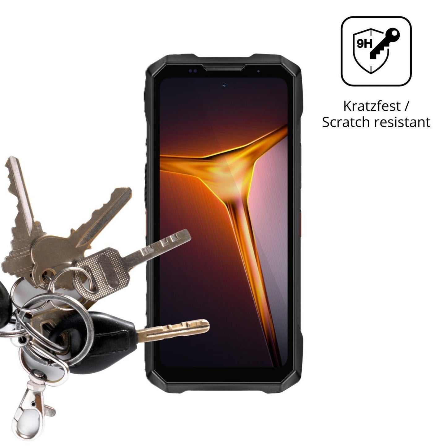2x 9H Schutzfolie für Doogee V Max 2 Panzerfolie (3)