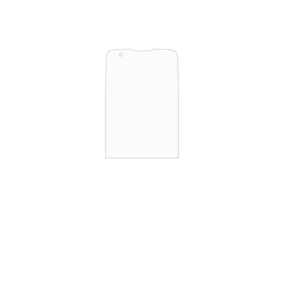 4x Schutzfolie matt für GFive 4G 6700 Display-Schu (3)