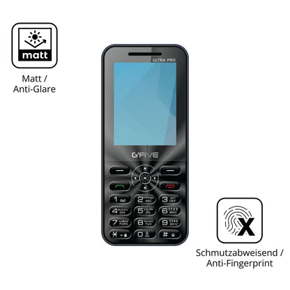 4x Schutzfolie matt für GFive Ultra Pro Display-Sc (5)