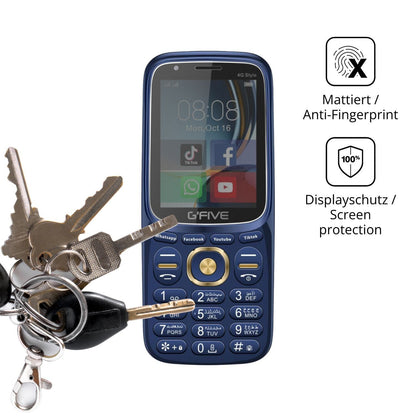 Blickschutzfolie für GFive 4G Style matt Schutzfol (3)