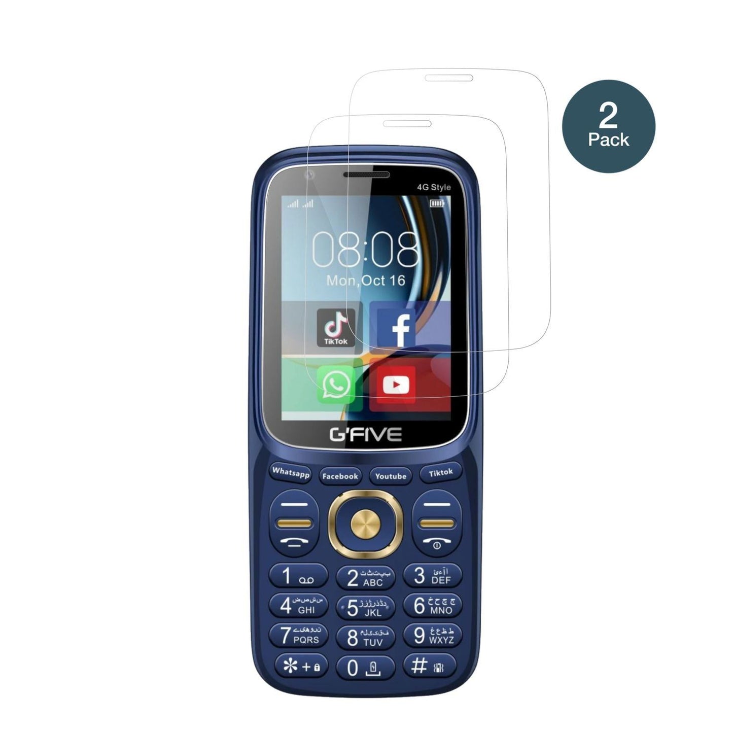 2x 9H Schutzfolie für GFive 4G Style Panzerfolie (2)
