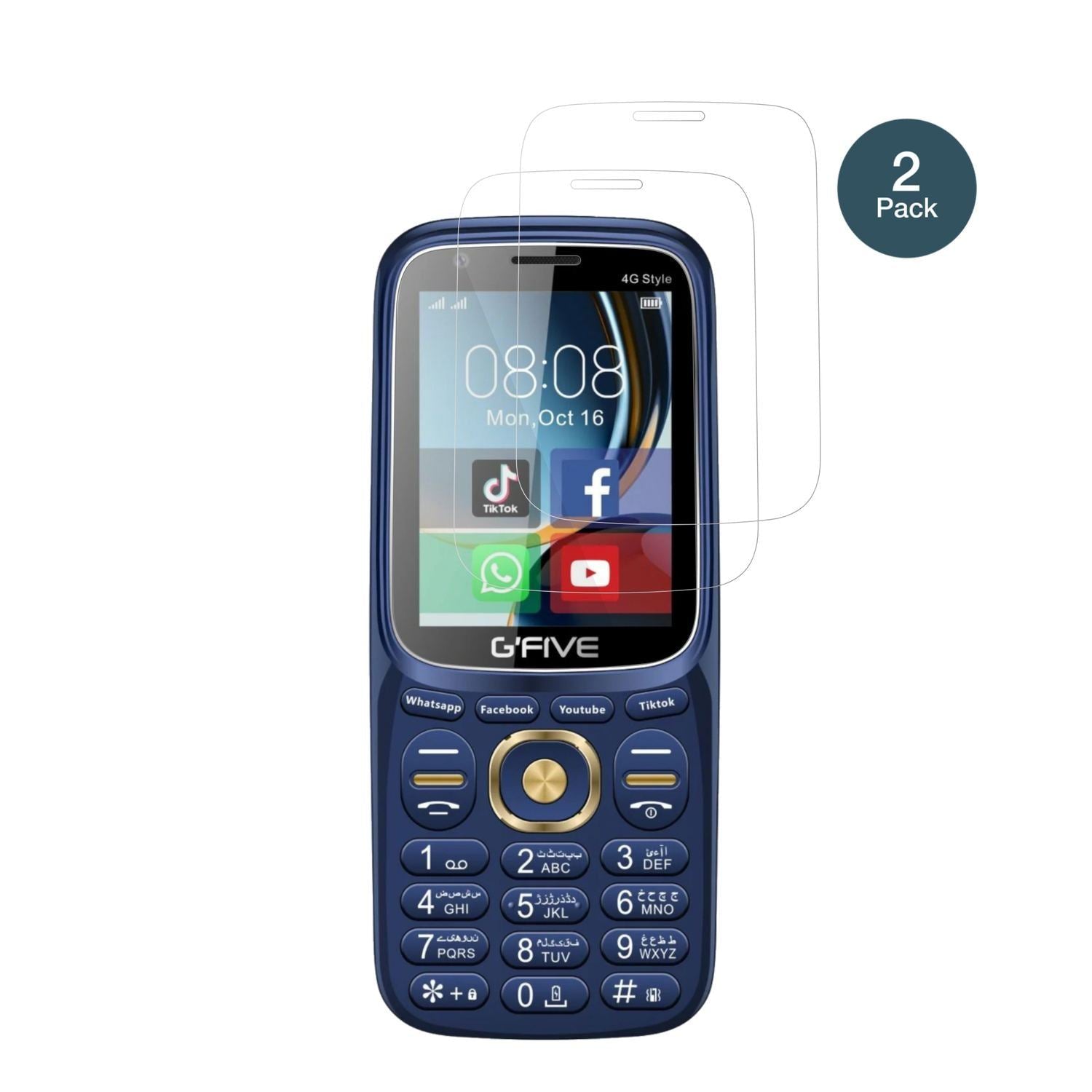 2x 9H Schutzfolie für GFive 4G Style Panzerfolie (2)