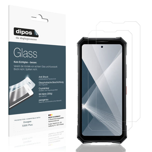 2x 9H Schutzfolie für Doogee S300 Plus Panzerfolie (1)