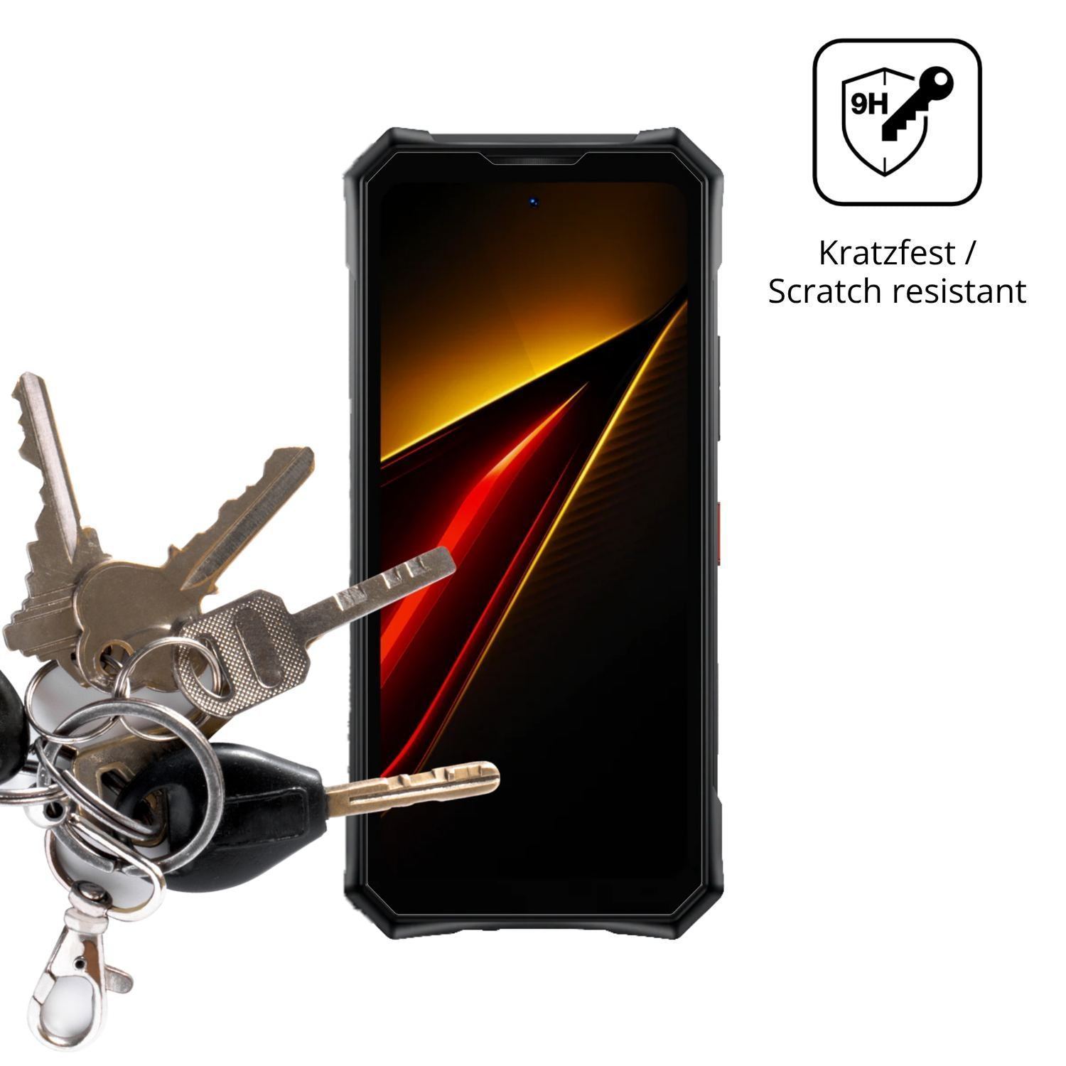 2x 9H Schutzfolie für Doogee S300 Plus Panzerfolie (3)