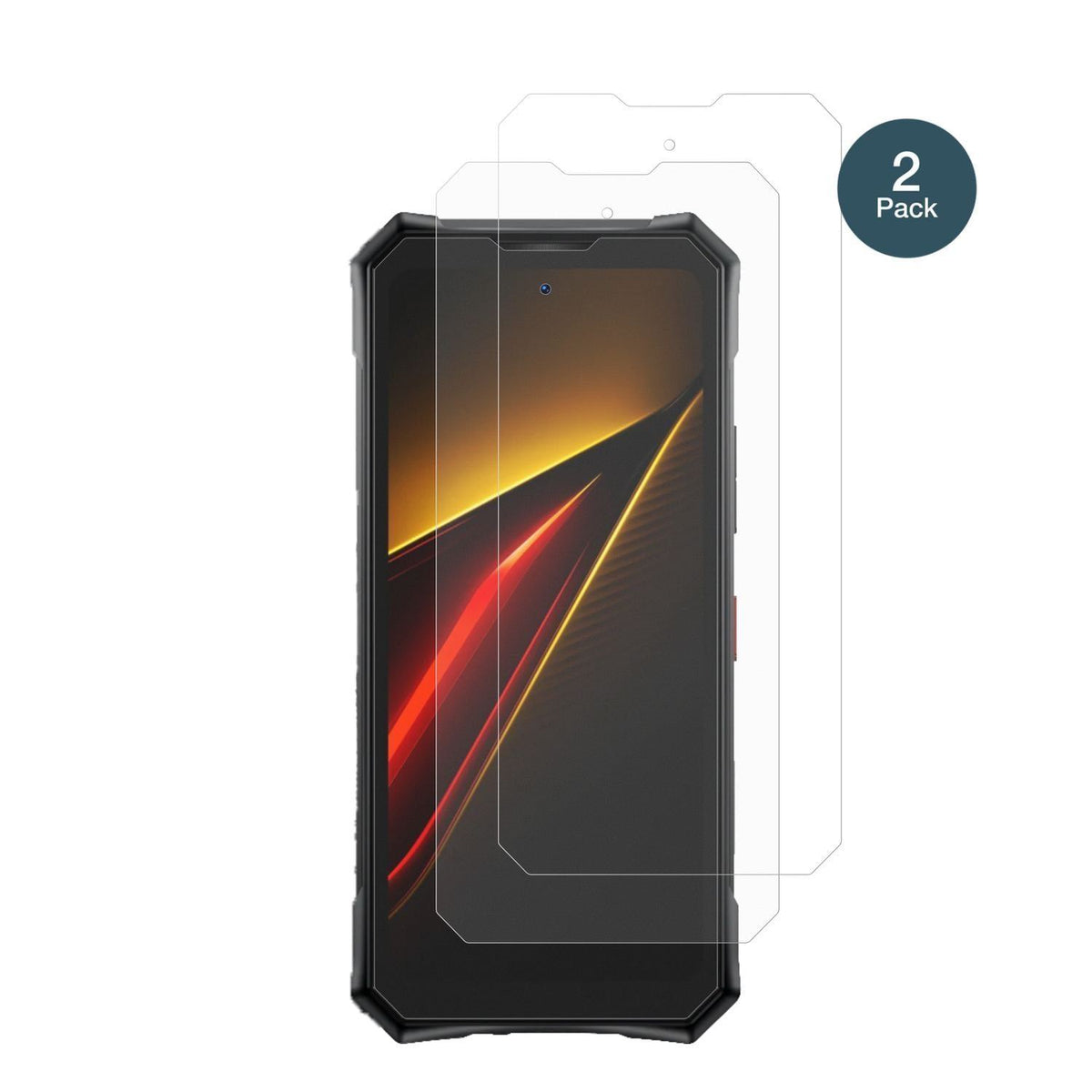 2x 9H Schutzfolie matt für Doogee S300 Plus Panzer (2)