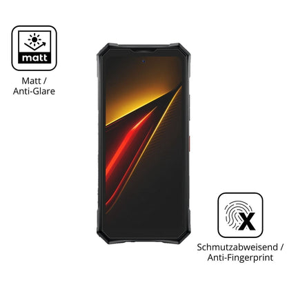 2x 9H Schutzfolie matt für Doogee S300 Plus Panzer (5)