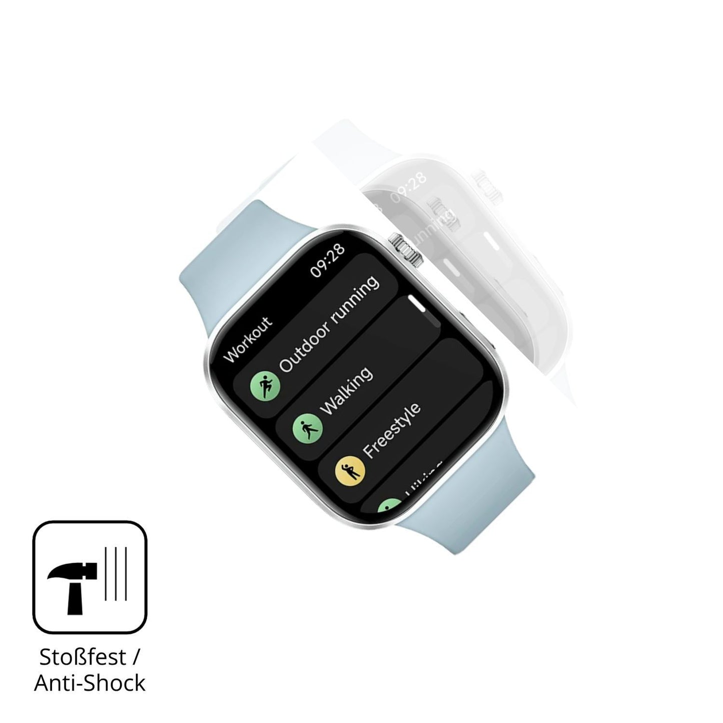 2x 3D Full Cover Schutzfolie für Redmi Watch 6 (4)